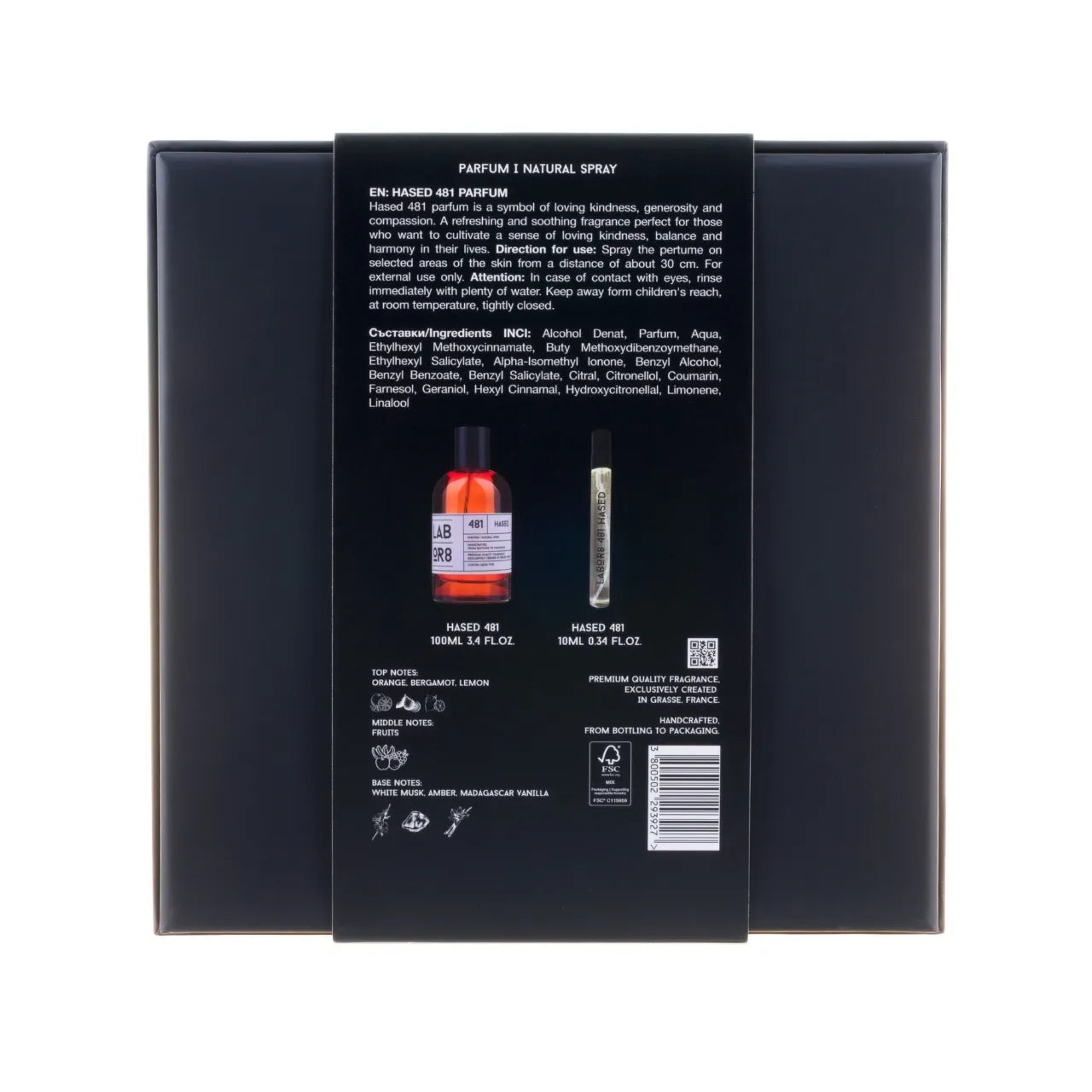 LABOR8 Gift Set HASED 481 100ml + HASED 481 10ml