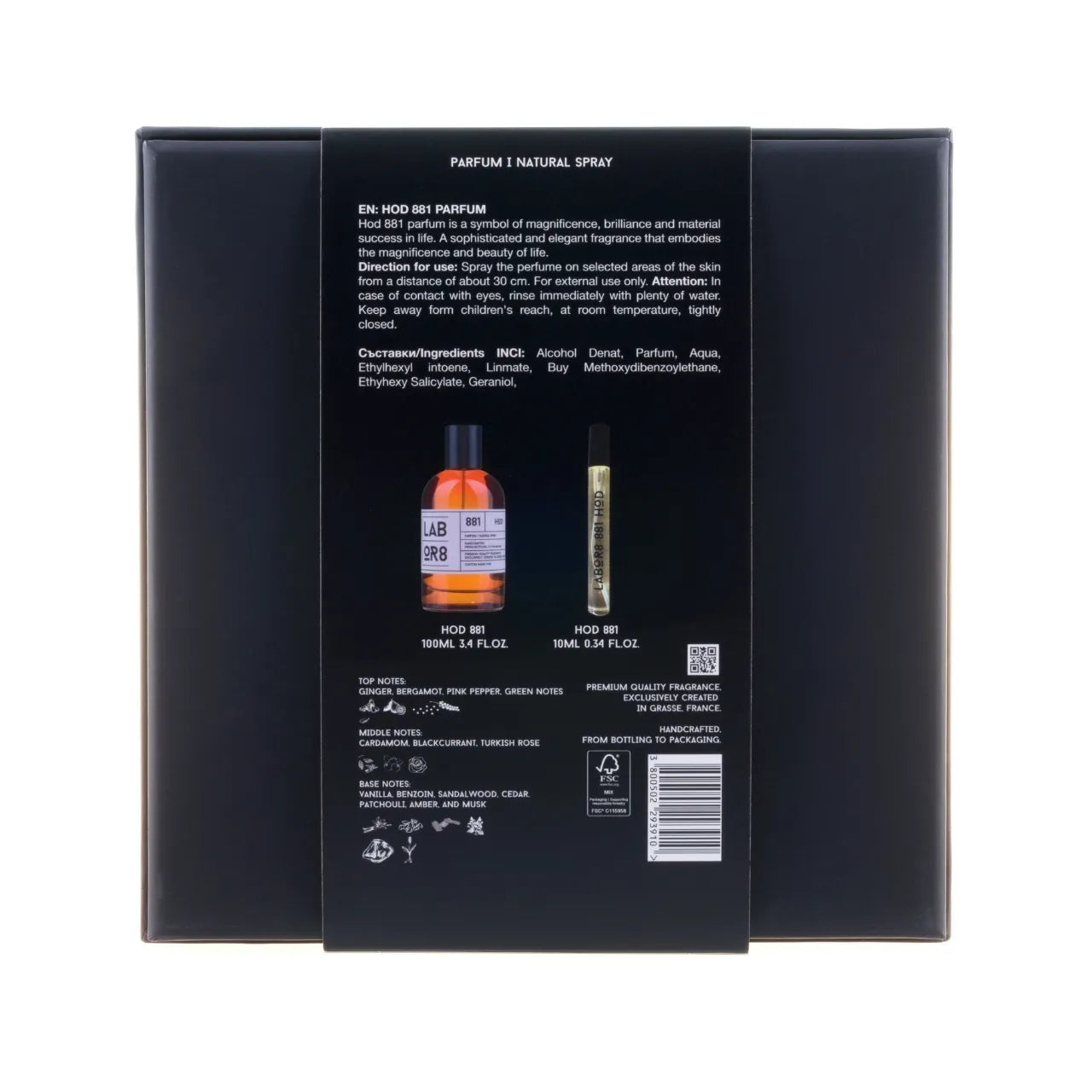 LABOR8 Gift Set HOD 881 100ml + HOD 881 10ml