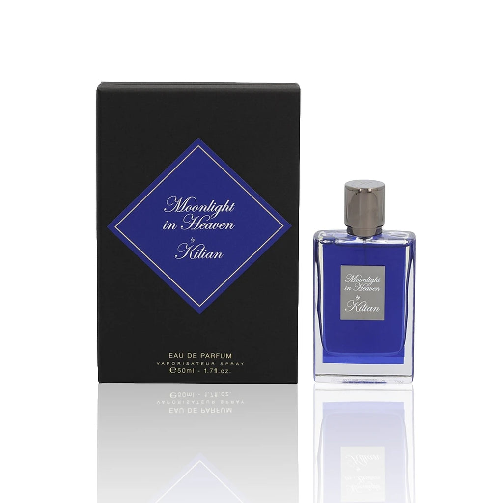By Kilian Moonlight in Heaven Eau de Parfum 50 ml Flakon mit Originalverpackung auf weißem Hintergrund