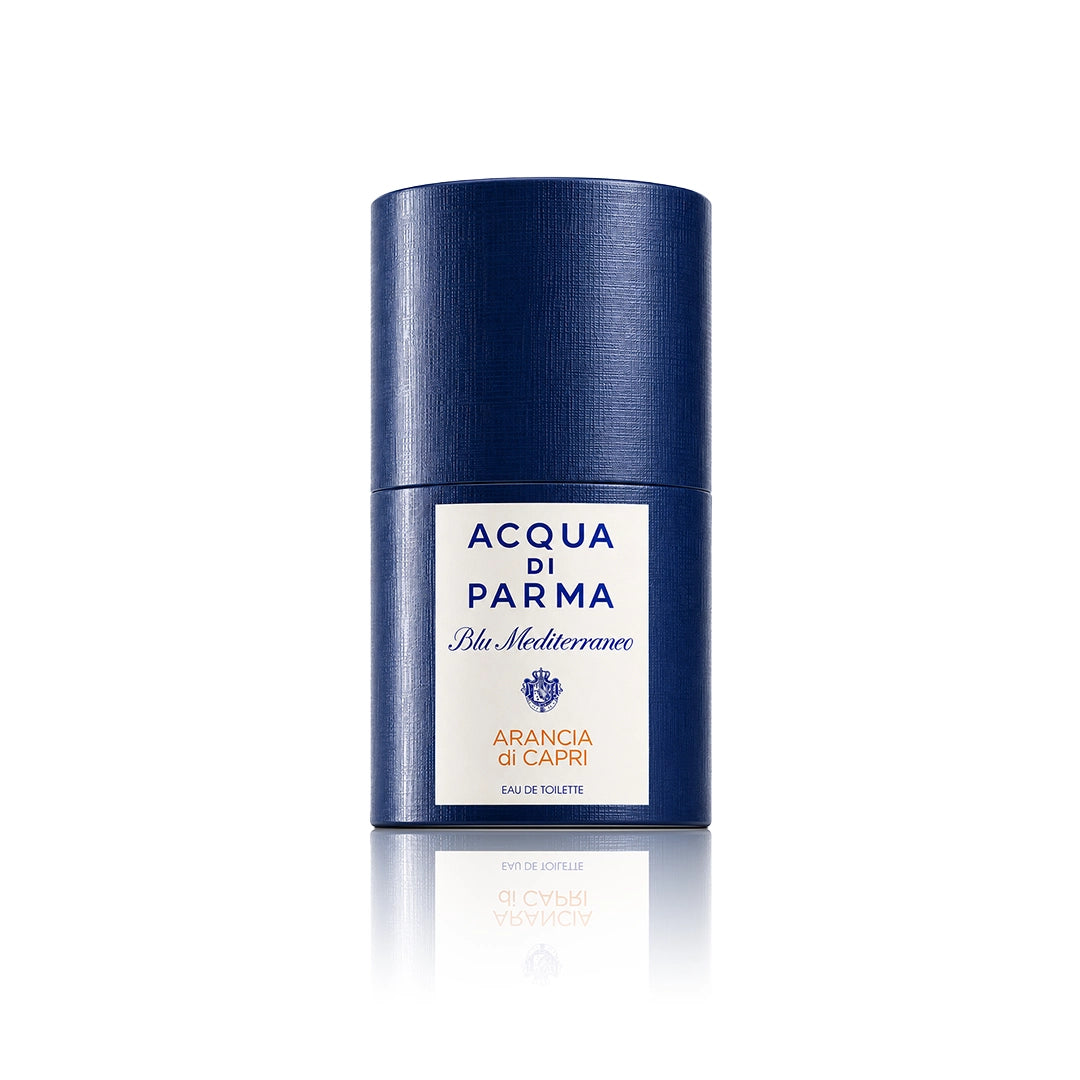 Acqua di Parma Arancia di Capri Eau de Toilette Spray 100 ml mit Originalverpackung auf weißem Hintergrund