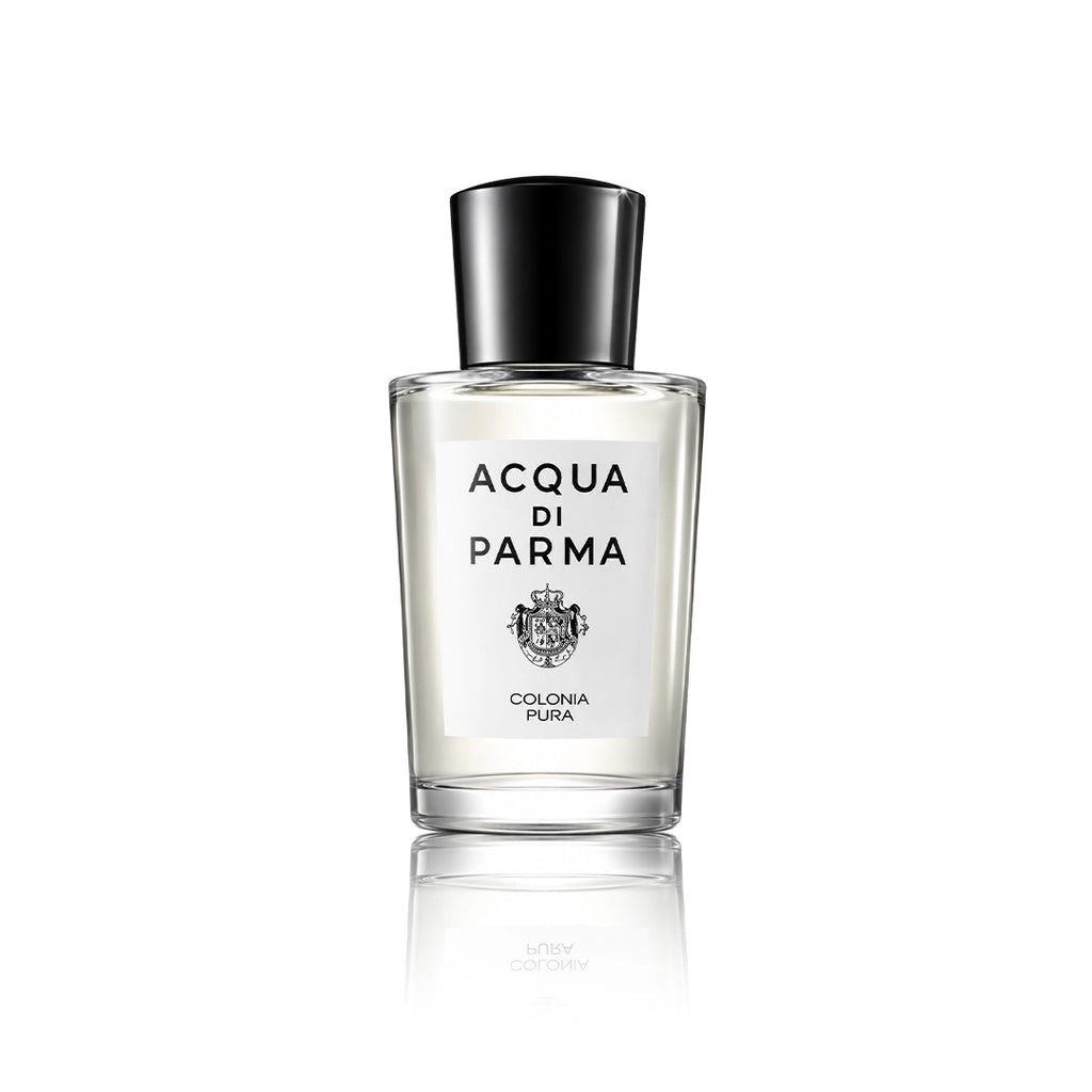 Acqua di Parma Colonia Pura Eau de Cologne Spray 50 ml Flakon auf weißem Hintergrund