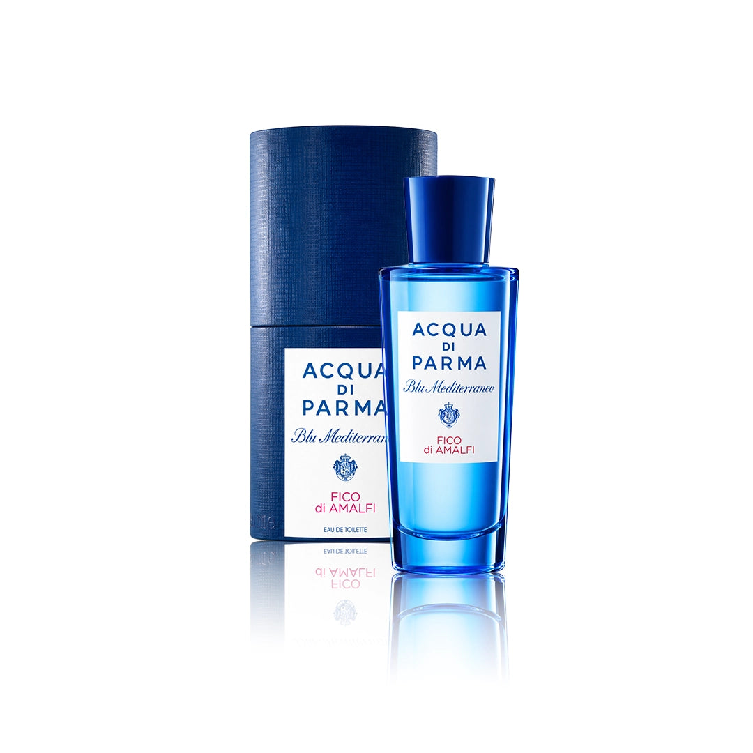 Acqua di Parma Fico di Amalfi Eau de Toilette Spray 30 ml Flakon mit Originalverpackung auf weißem Hintergrund