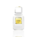 Ajmal Amber Musc Eau de Parfum 100 ml Flakon freigestellt auf weißem Hintergrund