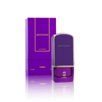 Ajmal Aristocrat Her Eau de Parfum 75 ml mit Originalverpackung auf transparentem Hintergrund.