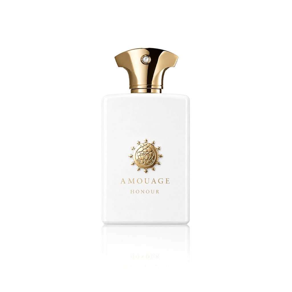 Amouage Honour Man Eau de Parfum 100 ml Flakon auf weißem Hintergrund
