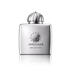 Amouage Reflection Woman Eau de Parfum 100 ml Flakon auf weißem Hintergrund