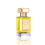 Argos Pour Femme Eau de Parfum Flakon auf weißem Hintergrund. mit Seitenansicht.