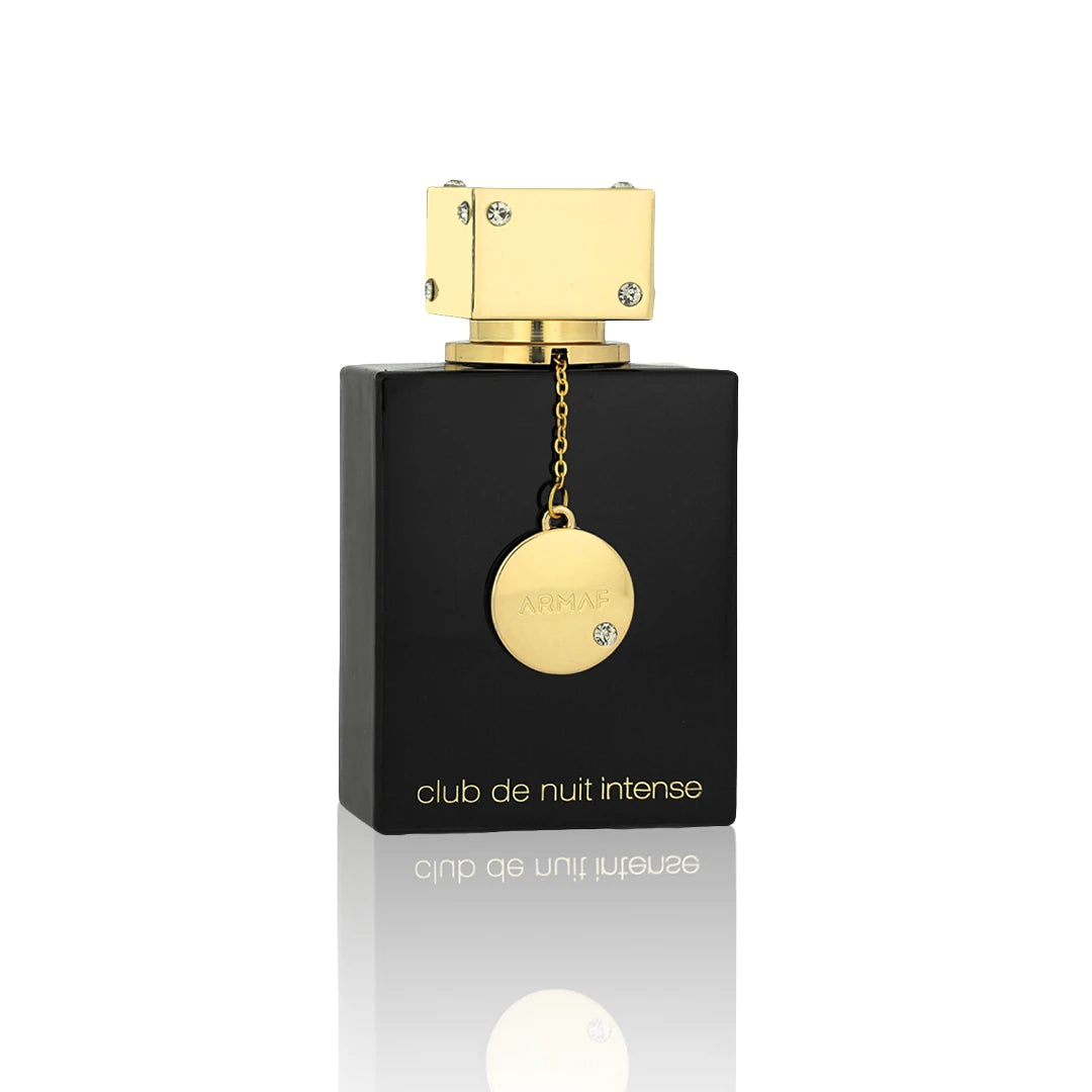 Armaf Club de Nuit Intense Eau de Parfum Flakon auf weißem Hintergrund