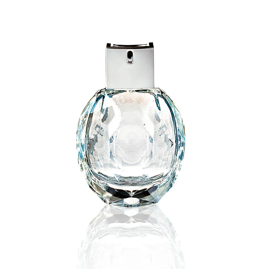 Armani Emporio Diamonds Eau de Parfum 100 ml Flakon auf weißem Hintergrund.