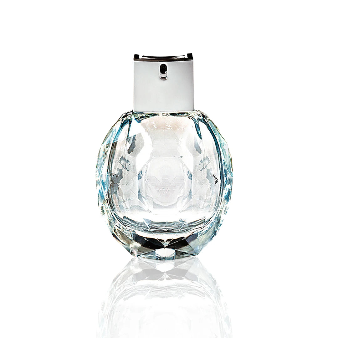 Armani Emporio Diamonds Eau de Parfum 100 ml Flakon auf weißem Hintergrund.