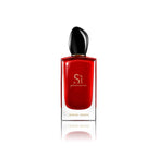 Armani Sì Passione Eau de Parfum 150 ml Flakon auf weißem Hintergrund
