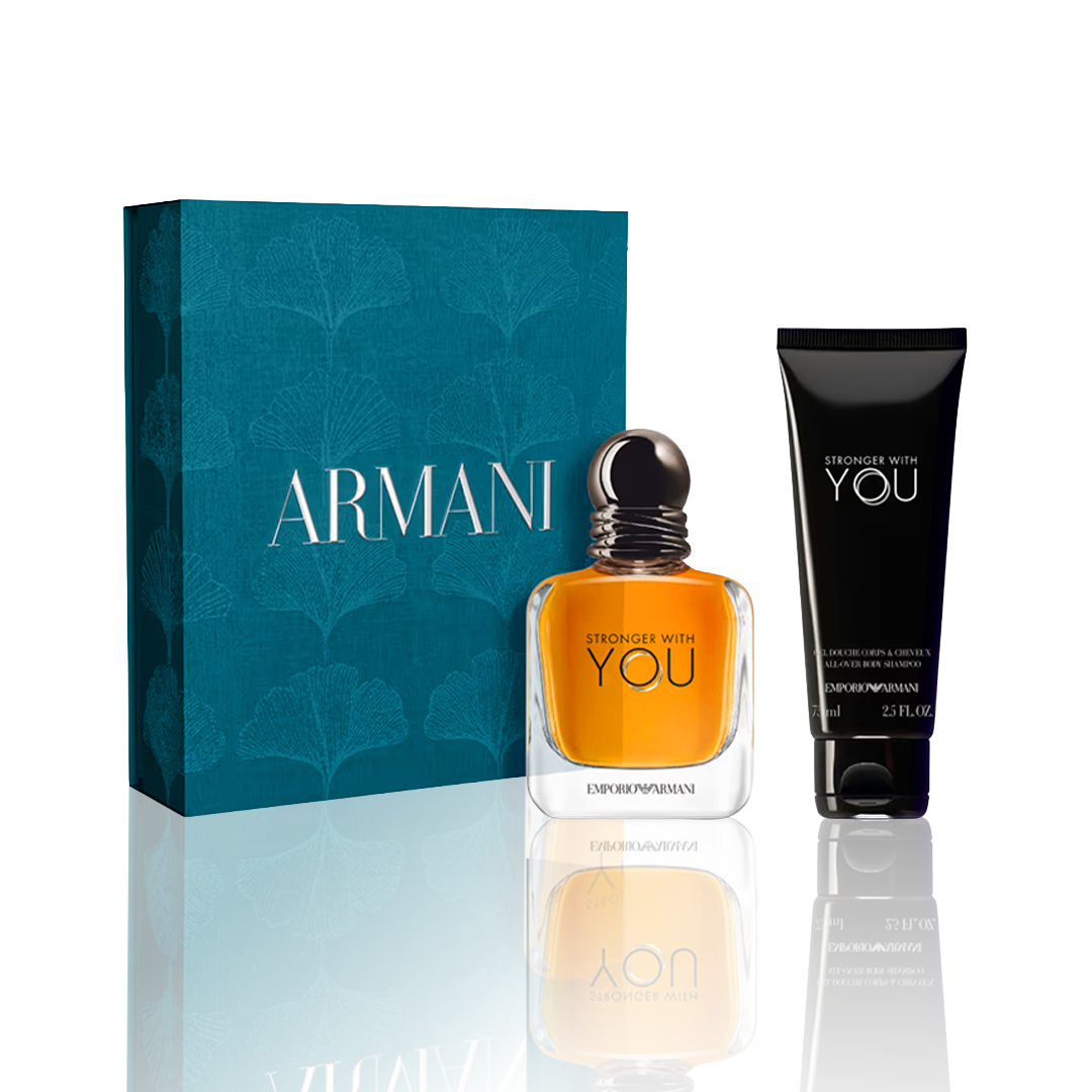 Armani Stronger With You ЕDT 50 ml + SG 75 ml