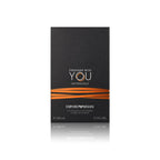 Armani Stronger With You Intensely Eau de Parfum 100 ml Originalverpackung auf weißem Hintergrund