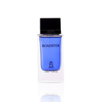 Aurora Scents Roadster Eau de Parfum 100 ml Flakon auf weißem Hintergrund.
