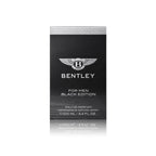 Bentley for Men Black Edition Eau de Parfum 100 ml mit Originalverpackung auf weißem Hintergrund