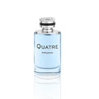 Boucheron Quatre Eau de Parfum 100 ml Flakon auf weißem Hintergrund.