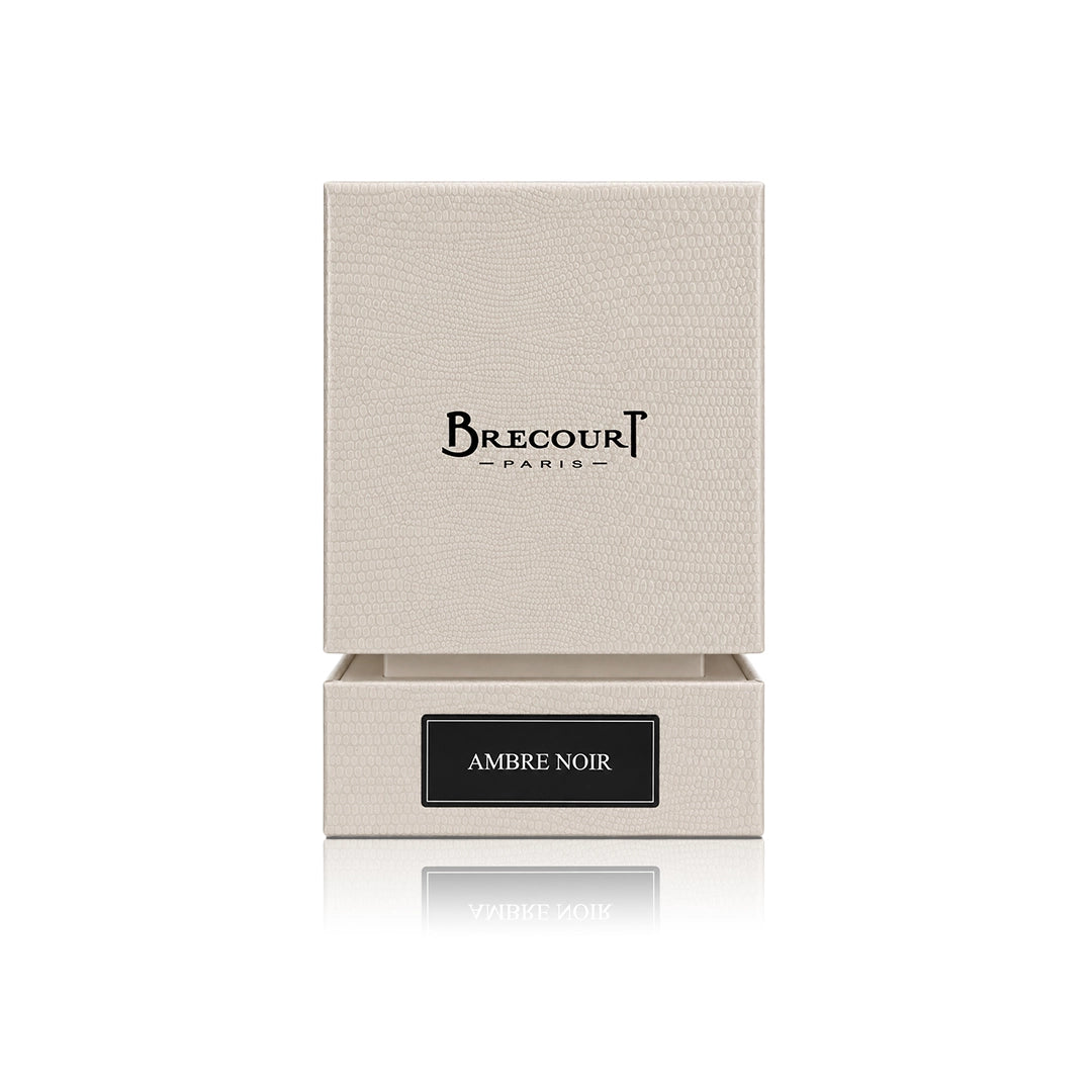 Brecourt Ambre Noir Eau de Parfum 100 ml mit Originalverpackung auf weißem Hintergrund