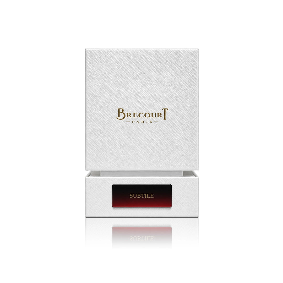 Brecourt Subtile Eau de Parfum 100 ml mit Originalverpackung auf weißem Hintergrund