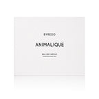 Byredo Animalique Eau de Parfum 100 ml mit Originalverpackung auf weißem Hintergrund