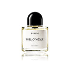 Byredo Bibliothèque Eau de Parfum 100 ml Flakon auf weißem Hintergrund