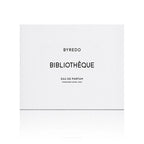 Byredo Bibliothèque Eau de Parfum 100 ml mit Originalverpackung auf weißem Hintergrund