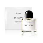 Byredo La Tulipe Eau de Parfum 100 ml Flakon mit Originalverpackung auf weißem Hintergrund