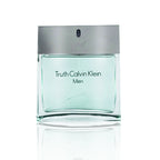 Calvin Klein Truth Men Eau de Toilette 100 ml Flakon auf weißem Hintergrund