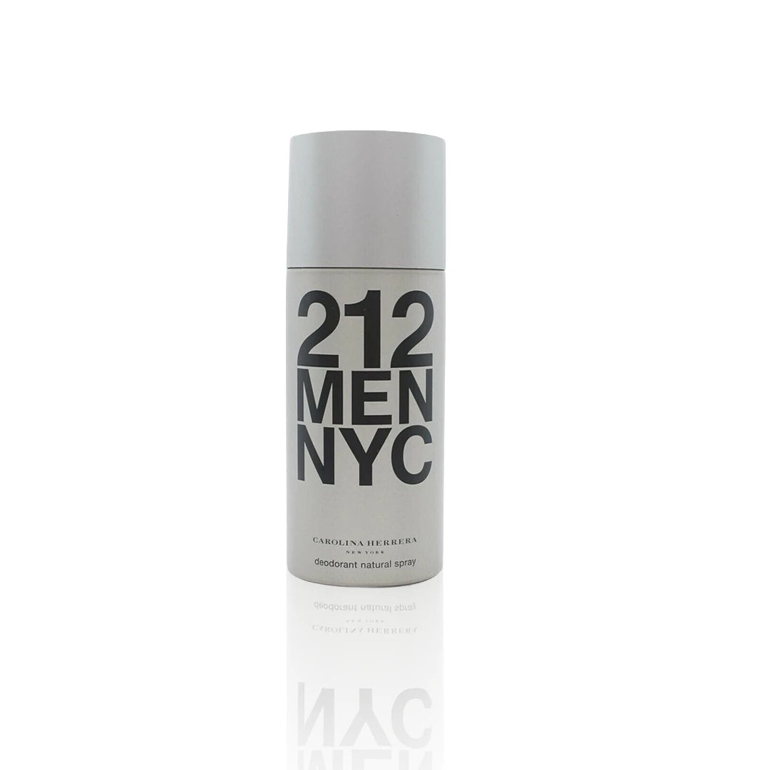 Carolina Herrera 212 Men Deodorant Spray 150 ml auf weißem Hintergrund