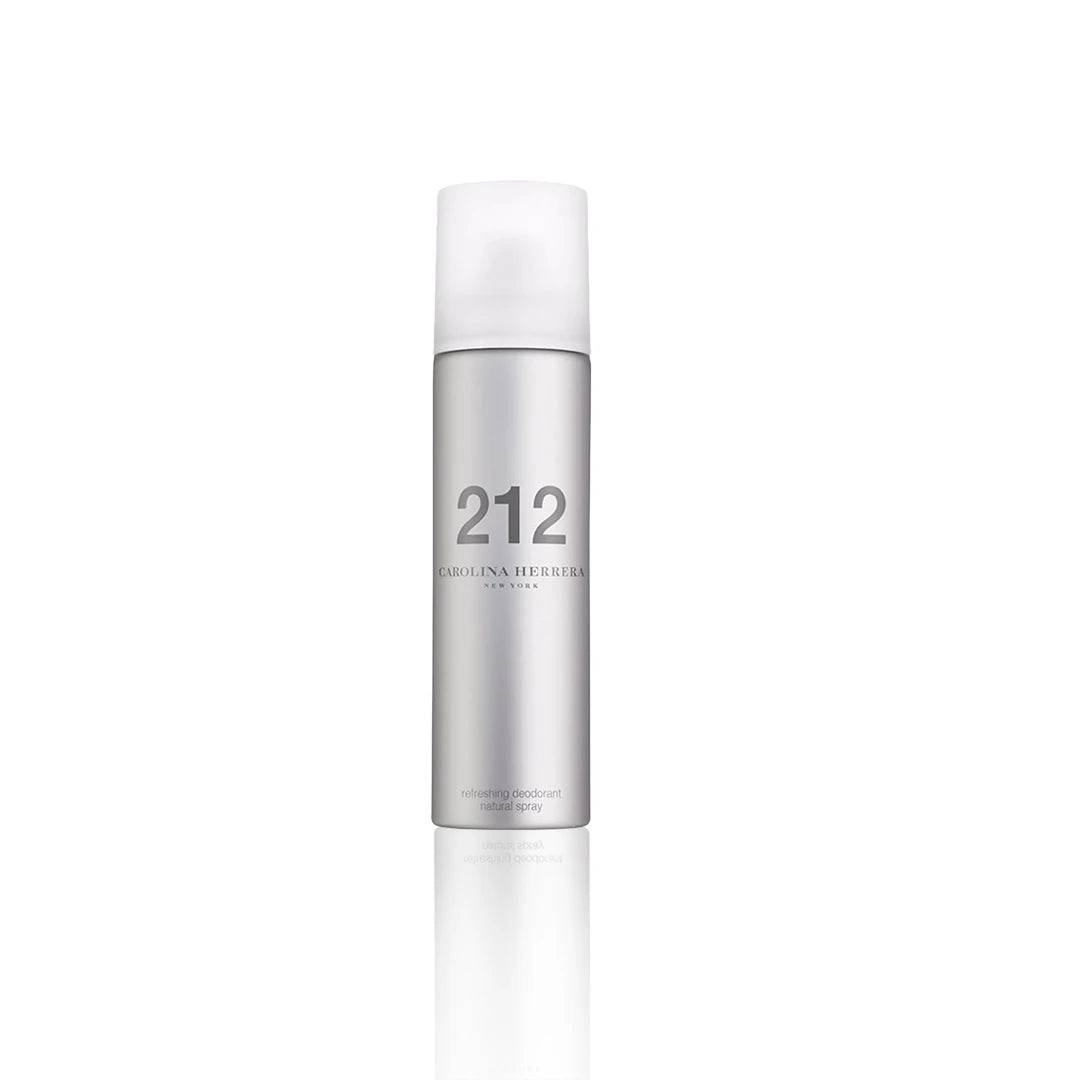 Carolina Herrera 212 Deodorant Spray 150 ml auf weißem Hintergrund