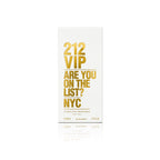 Carolina Herrera 212 VIP Eau de Parfum 80 ml mit Originalverpackung auf weißem Hintergrund
