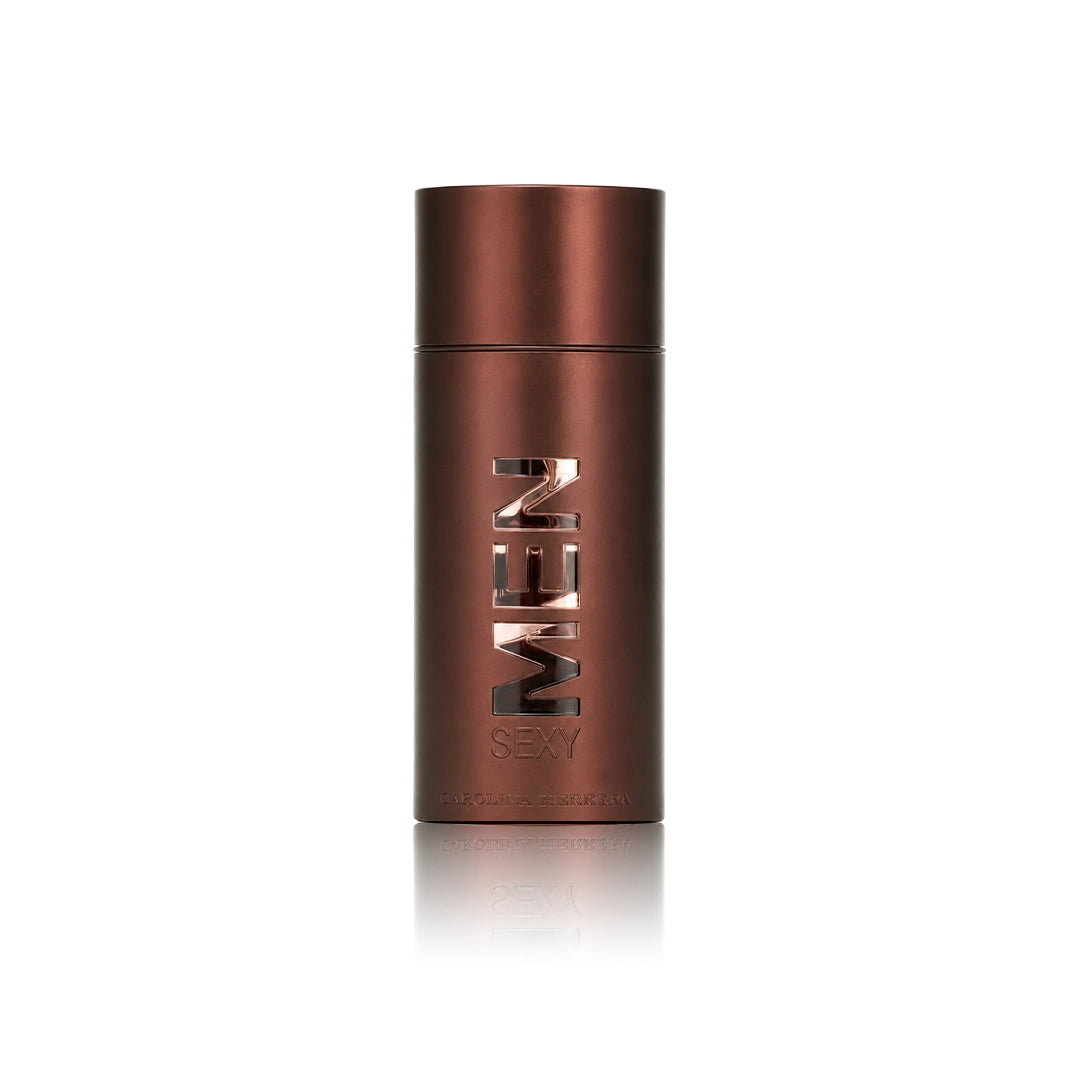 Carolina Herrera 212 Sexy Men Eau de Toilette 100 ml Flakon auf weißem Hintergrund
