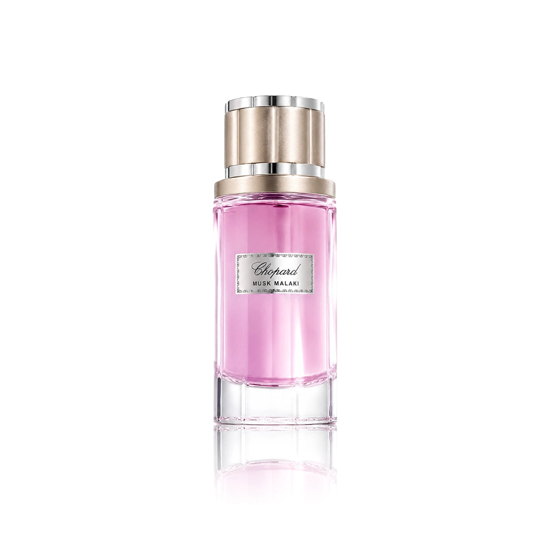 Chopard Musk Malaki Eau de Parfum 80 ml Flakon auf weißem Hintergrund