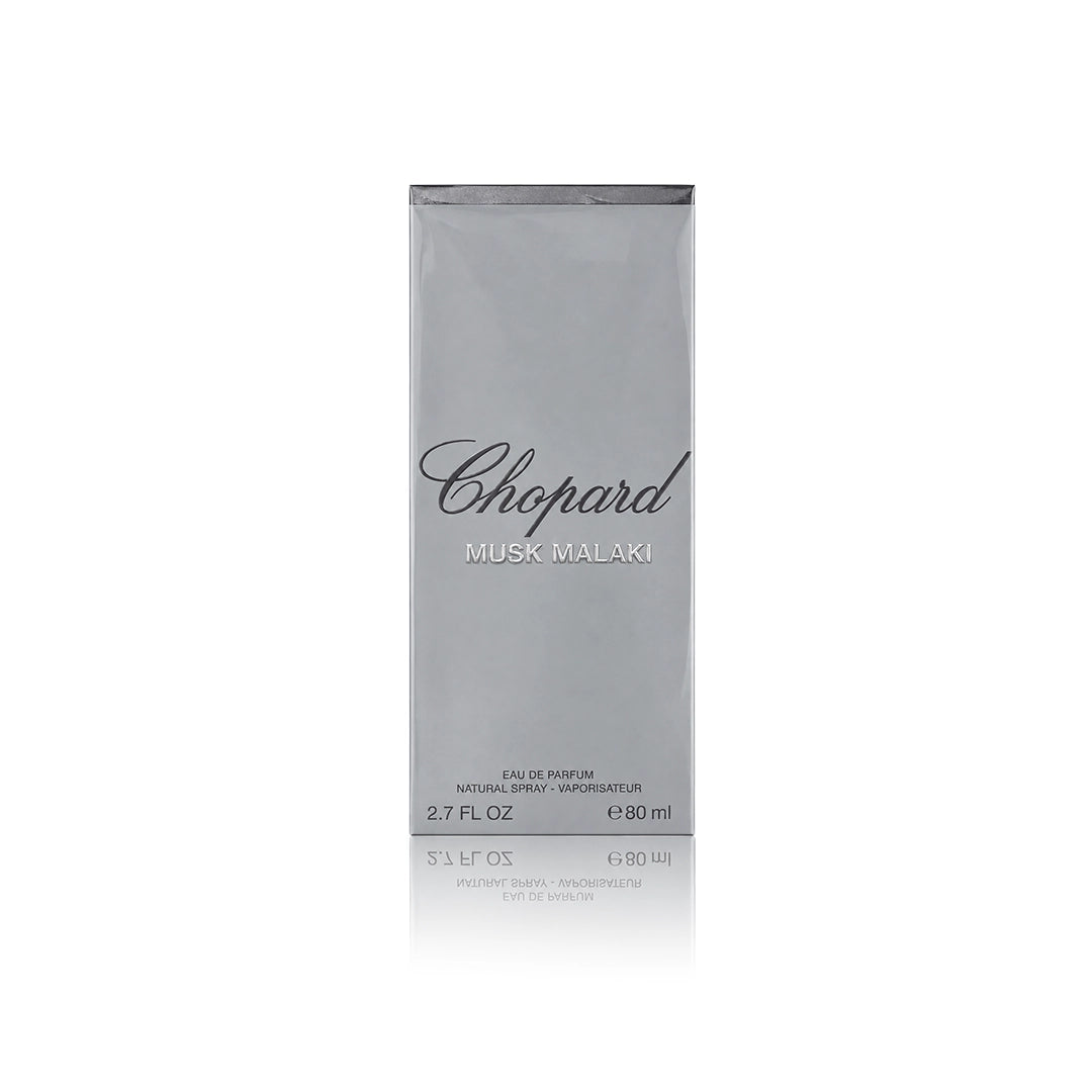 Chopard Musk Malaki Eau de Parfum 80 ml mit Originalverpackung auf weißem Hintergrund