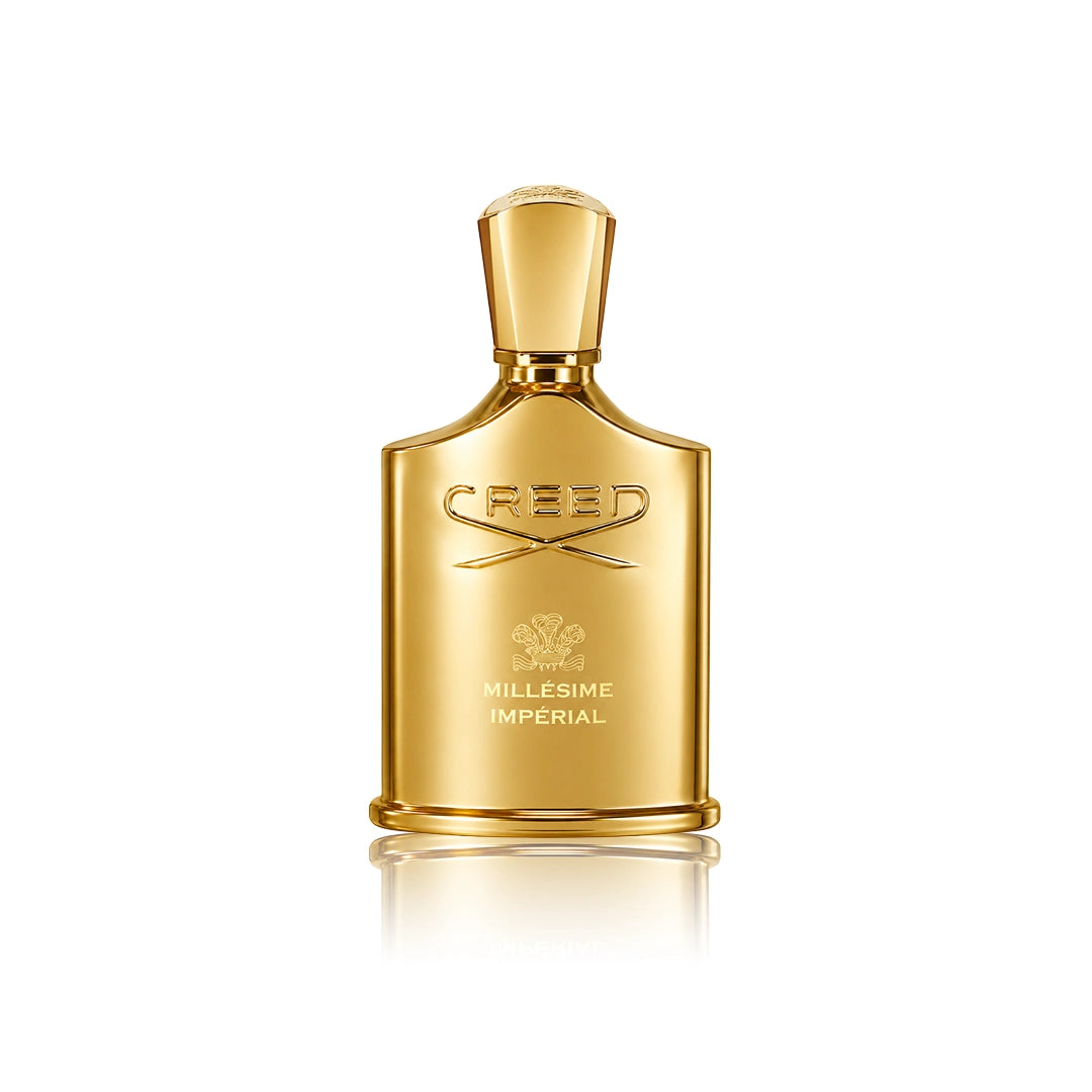 Creed Millésime Impérial Eau de Parfum 100 ml Flakon auf weißem Hintergrund