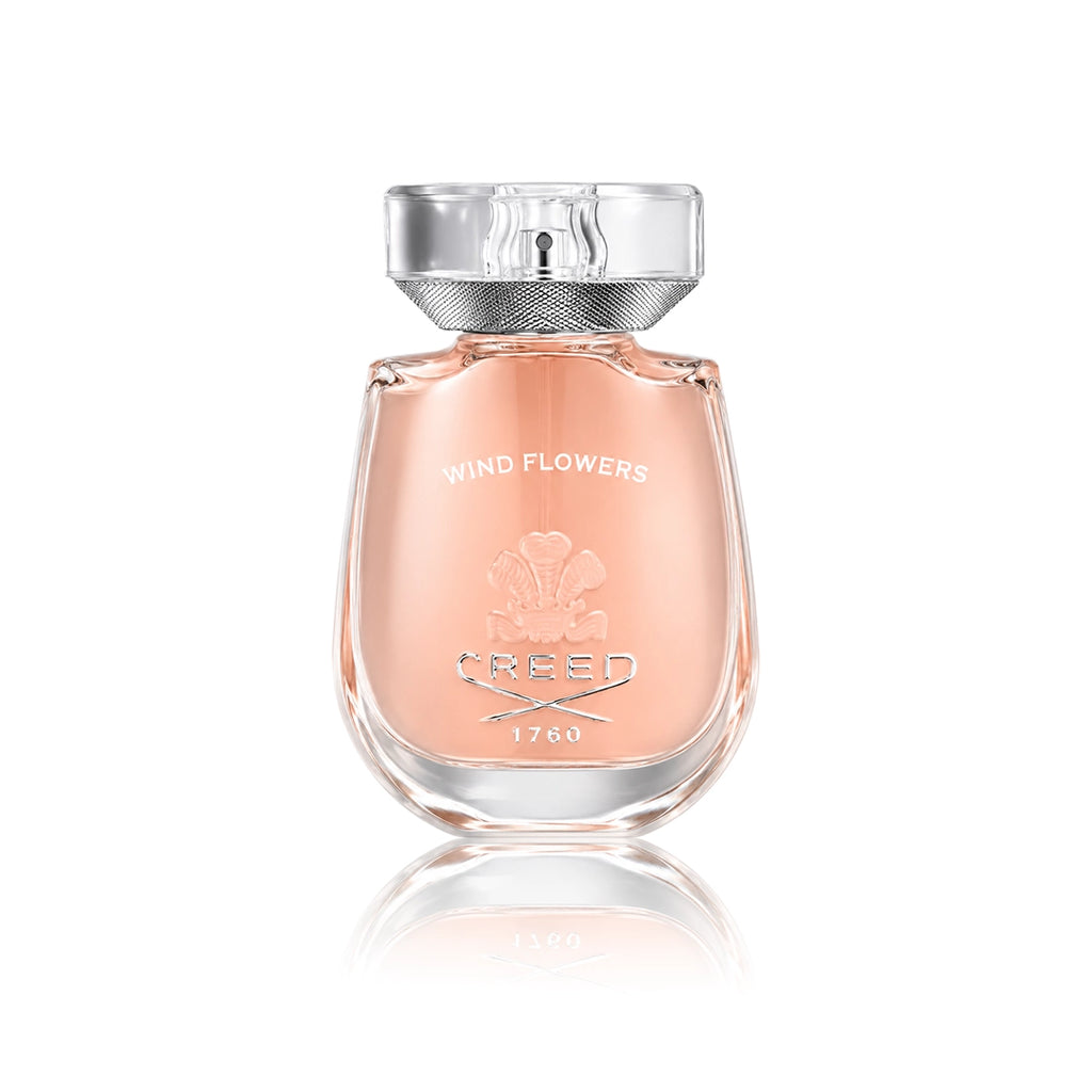 Creed Wind Flowers Eau de Parfum 75 ml Flakon auf weißem Hintergrund