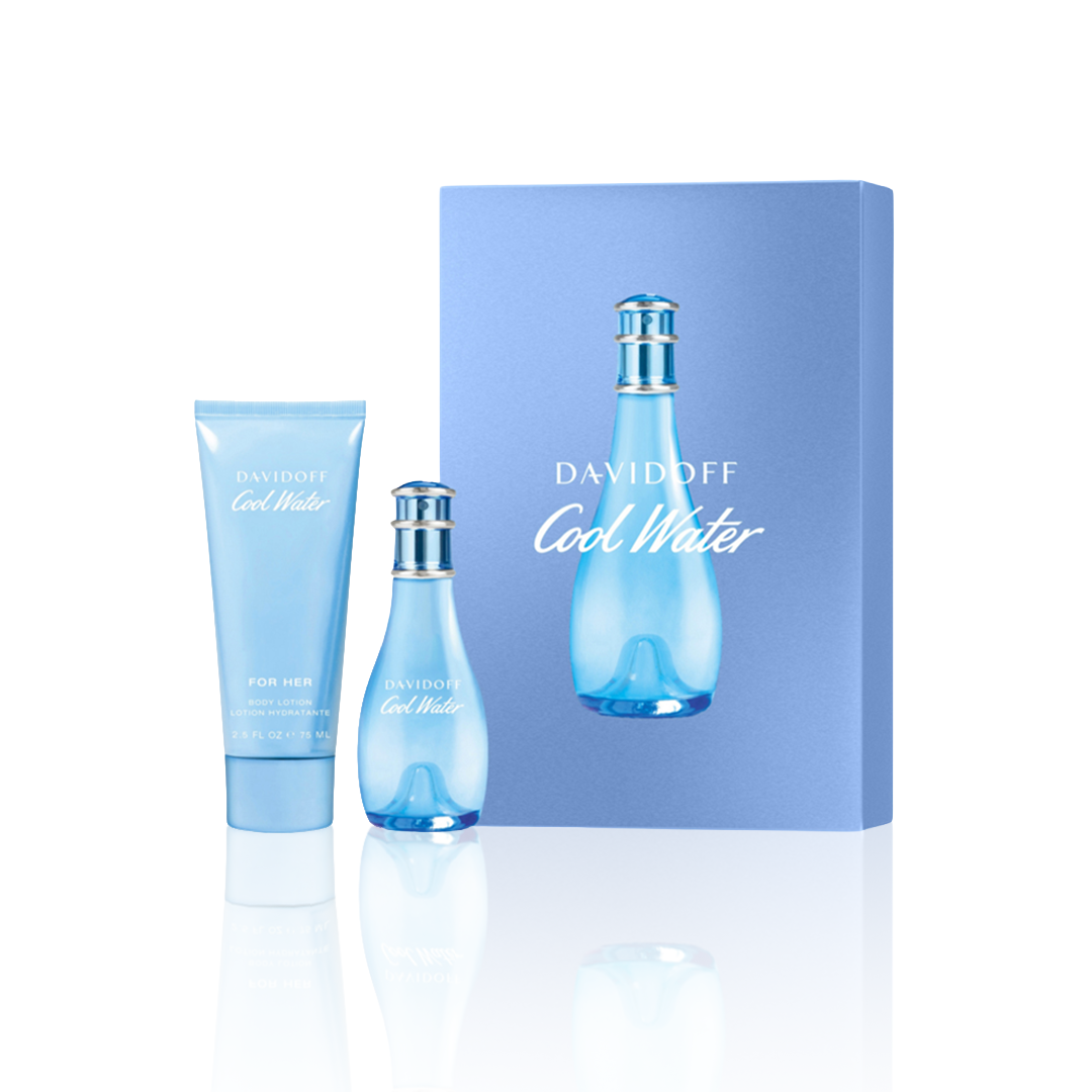 Davidoff Cool Water EDT 30 ml + BL 75 ml