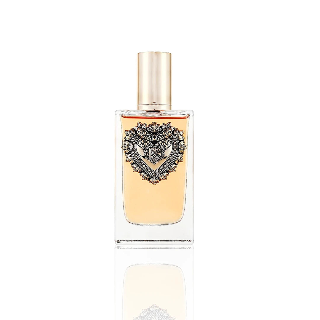 Dolce & Gabbana Devotion Eau de Parfum 100 ml Flakon auf weißem Hintergrund