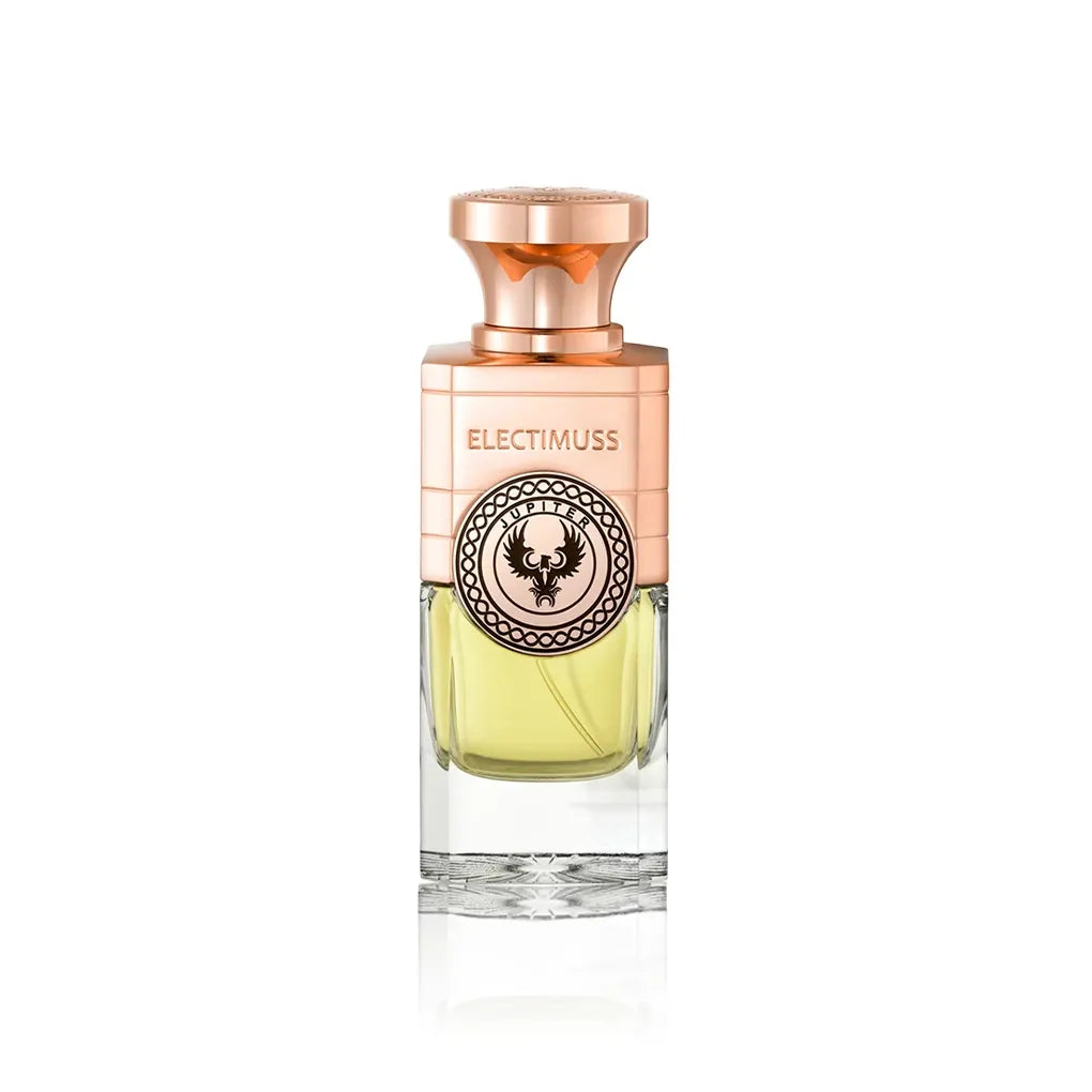Electimuss Jupiter Pure Parfum 100 ml Flakon auf weißem Hintergrund