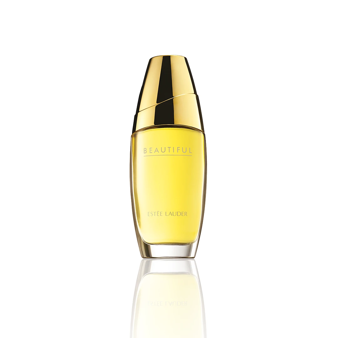 Estée Lauder Beautiful Eau de Parfum 75 ml Flakon auf weißem Hintergrund