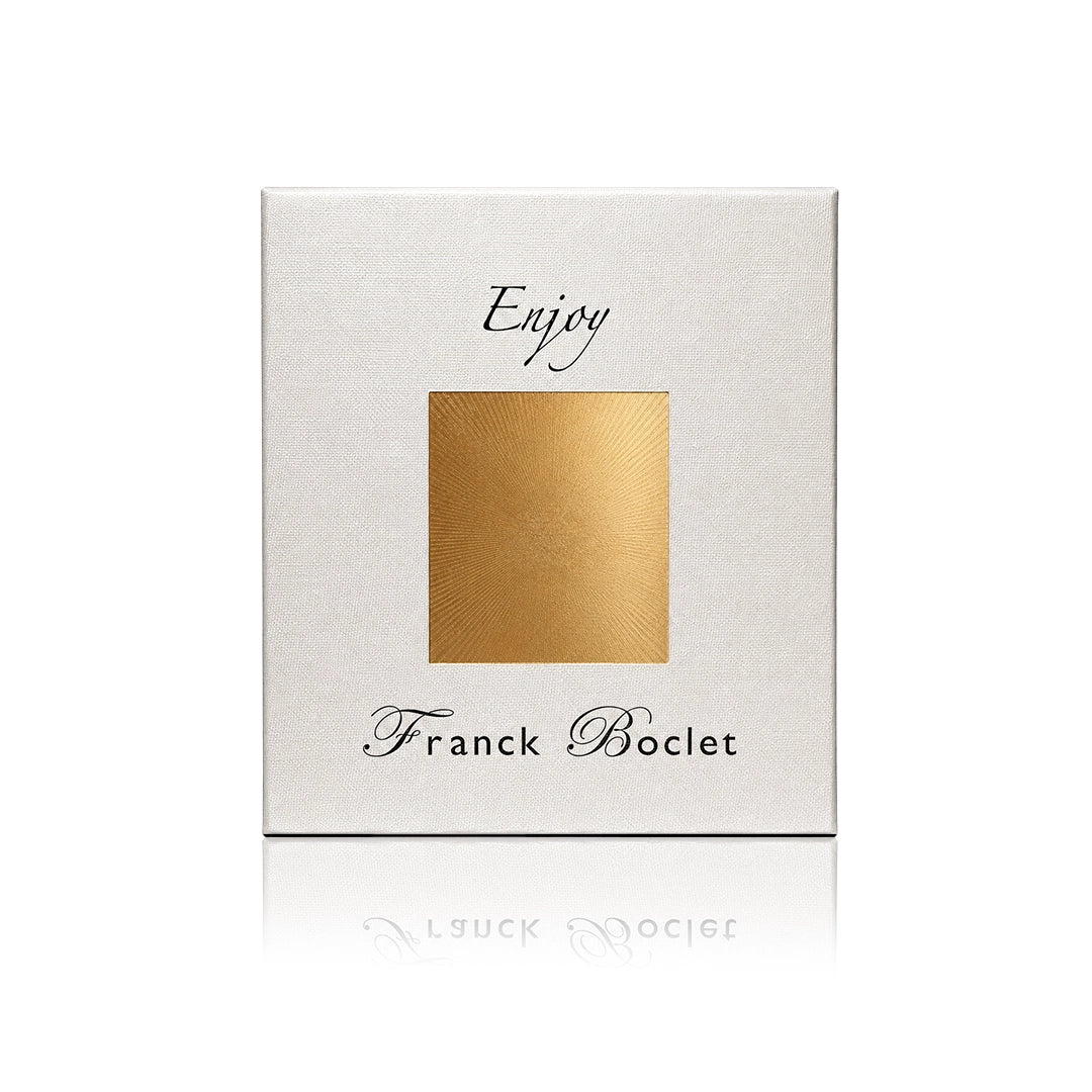 Franck Boclet Enjoy Eau de Parfum 100 ml mit Originalverpackung auf weißem Hintergrund