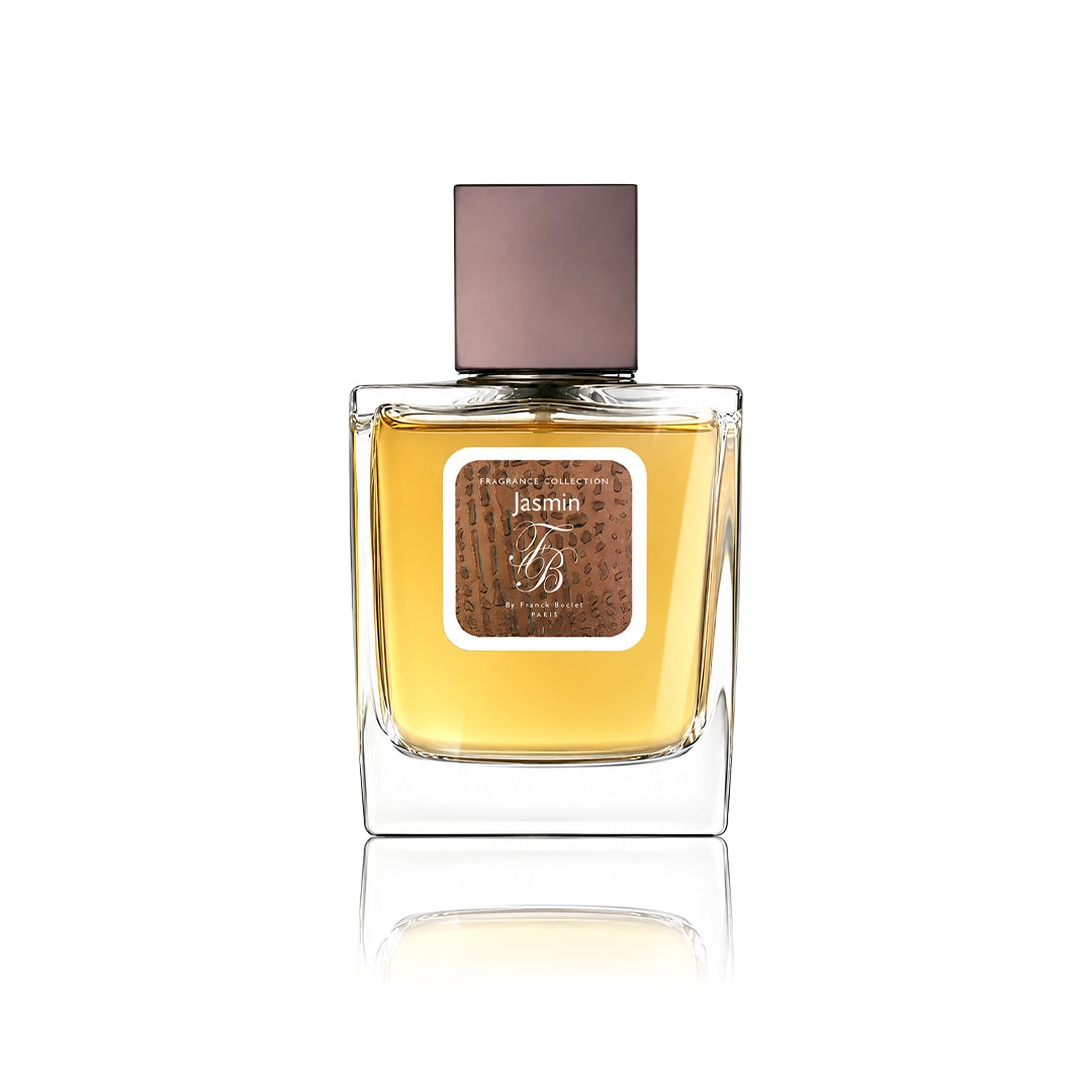 Franck Boclet Jasmin Eau de Parfum 100 ml Flakon auf weißem Hintergrund