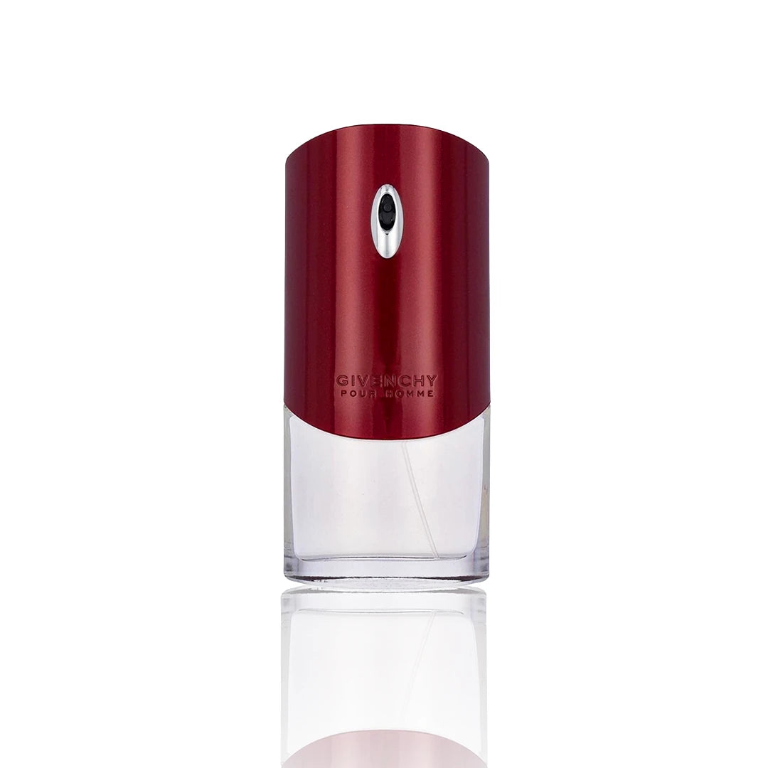 Givenchy Pour Homme Eau de Toilette 100 ml Flakon auf weißem Hintergrund