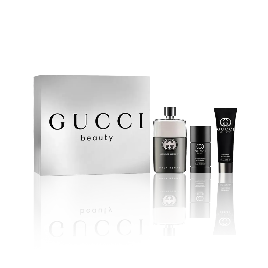 Gucci Guilty EdT 90 ml + Deostick 75 ml + SG 50 ml