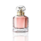 Guerlain Mon Guerlain Eau de Parfum 100 ml Flakon auf weißem Hintergrund
