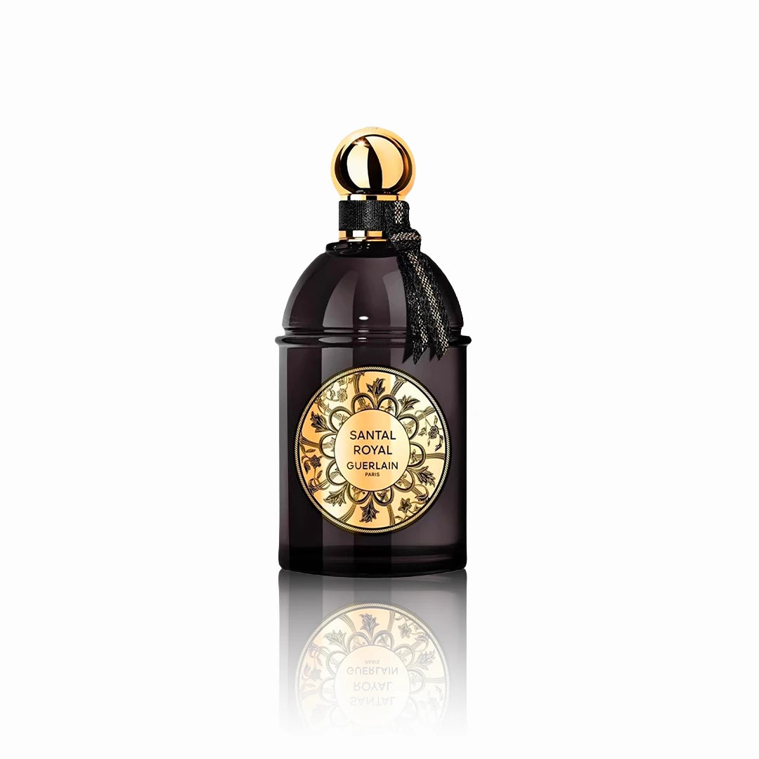 Guerlain Santal Royal Eau de Parfum 125 ml Flakon auf weißem Hintergrund