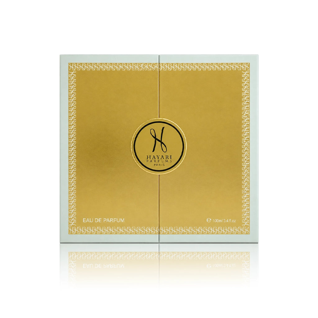 Hayari Only For Her Eau de Parfum 100 ml mit Originalverpackung auf weißem Hintergrund