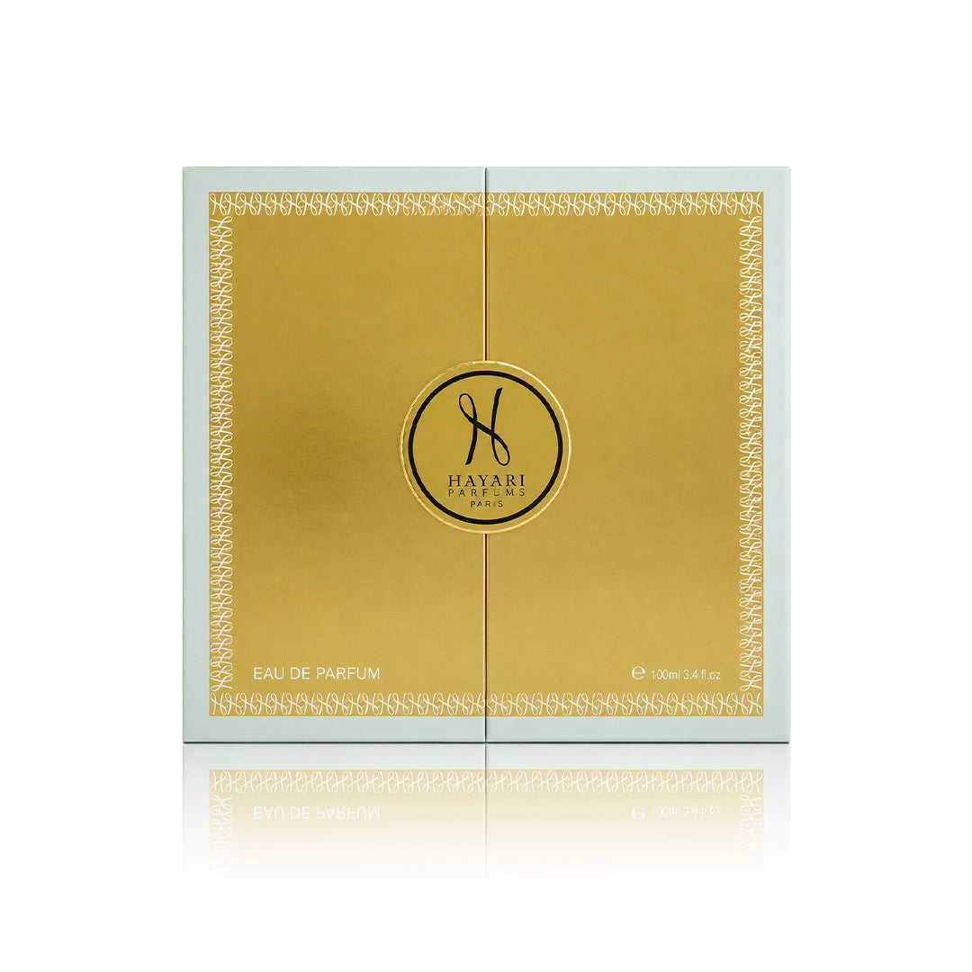 Hayari Only For Her Eau de Parfum 100 ml mit Originalverpackung auf weißem Hintergrund