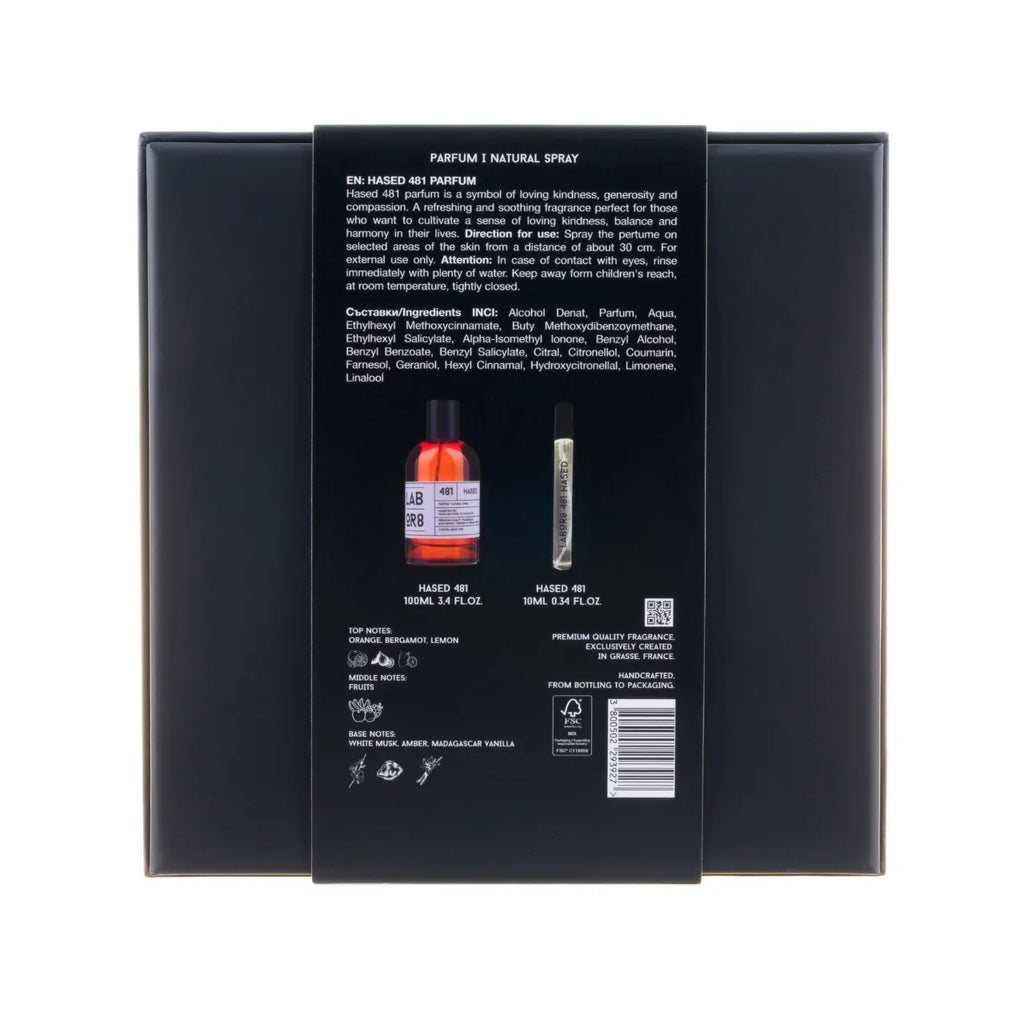 LABOR8 Gift Set HASED 481 100ml + HASED 481 10ml