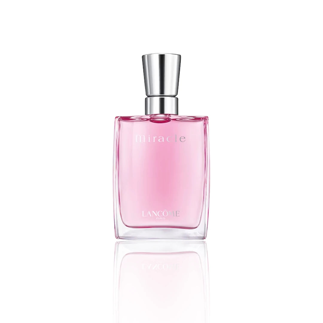 Lancôme Miracle Eau de Parfum 30 ml Flakon auf weißem Hintergrund