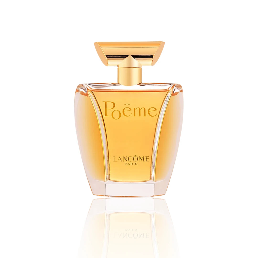 Lancôme Poême Eau de Parfum 100 ml Flakon auf weißem Hintergrund